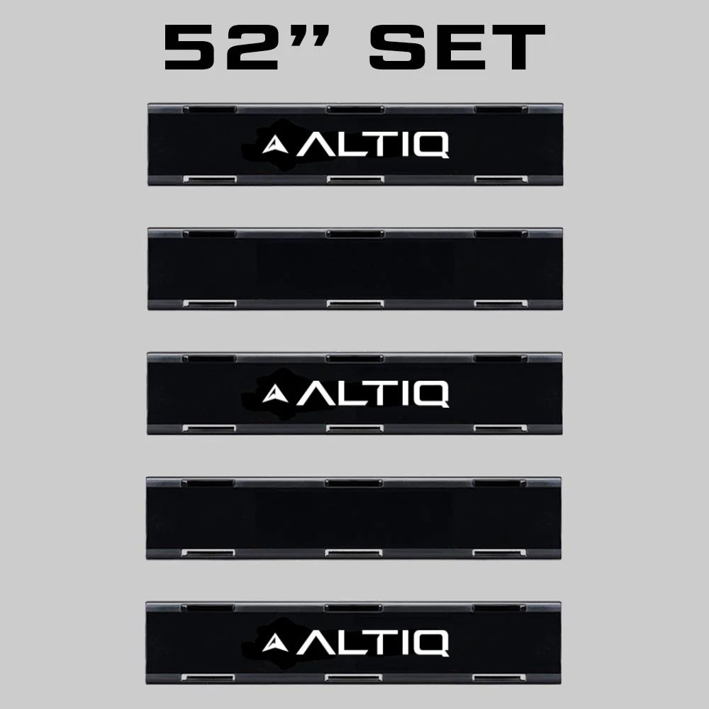 Delta series single row Lightbar - Blackout Covers - Image 5