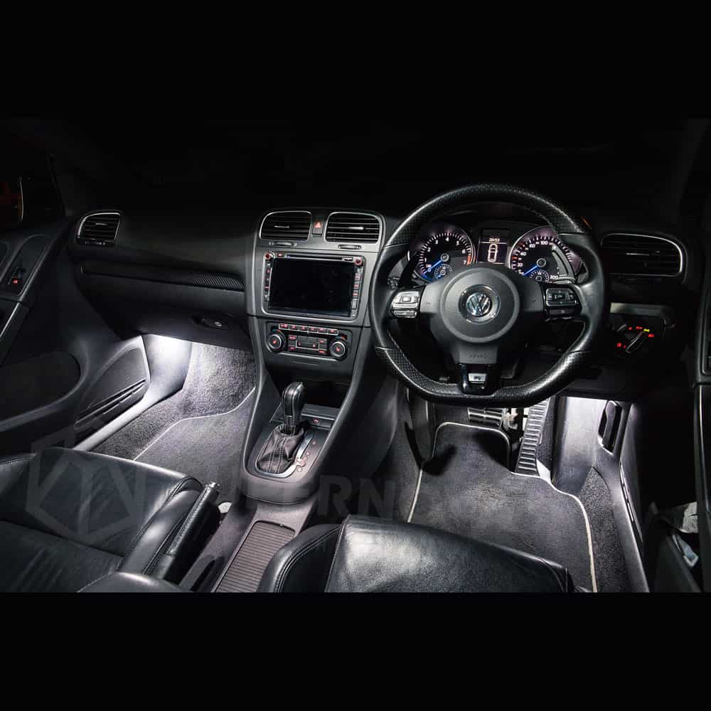 VW Golf MK5/6 Full Interior LED Kit - 11pcs - Image 12